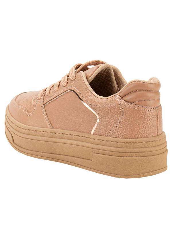 Beira Rio - Tênis Feminino Casual Beira Rio 4321101 - Salmão 3
