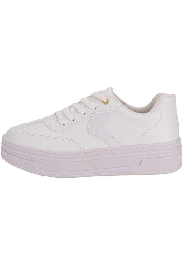 Beira Rio - Tênis Feminino Casual Beira Rio 4321101 - Branco 2