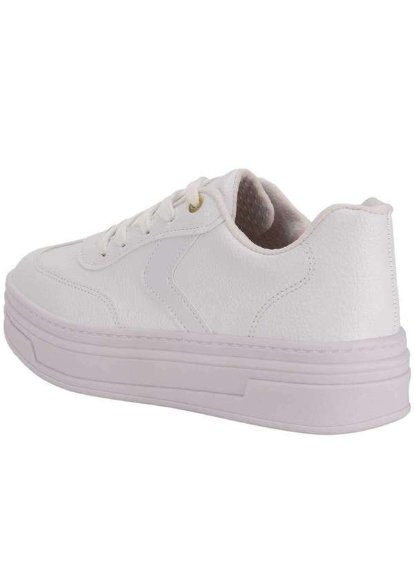 Beira Rio - Tênis Feminino Casual Beira Rio 4321101 - Branco 3