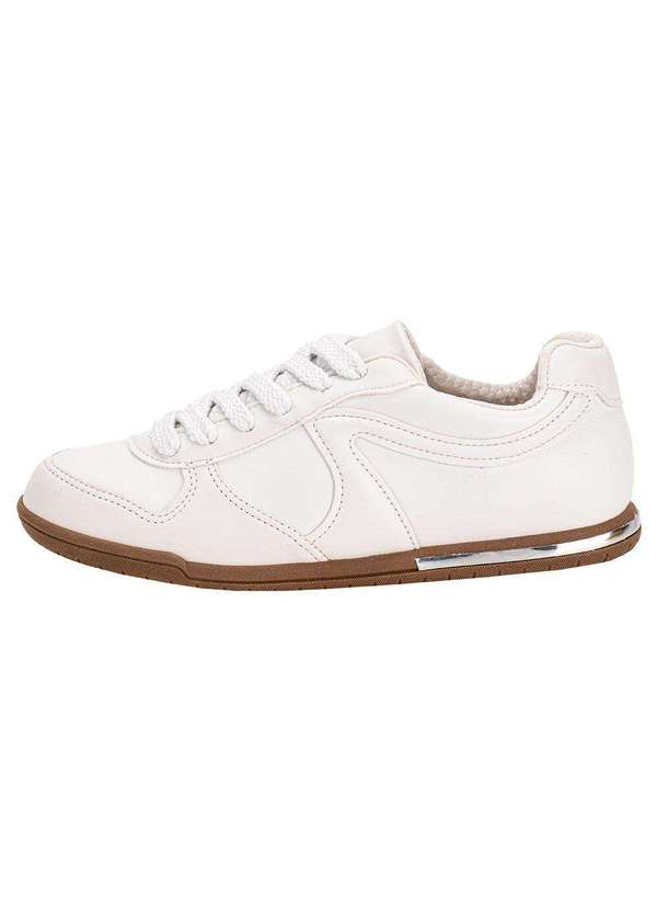 Beira Rio - Tênis Feminino Casual Beira Rio 4326101 - Branco 2