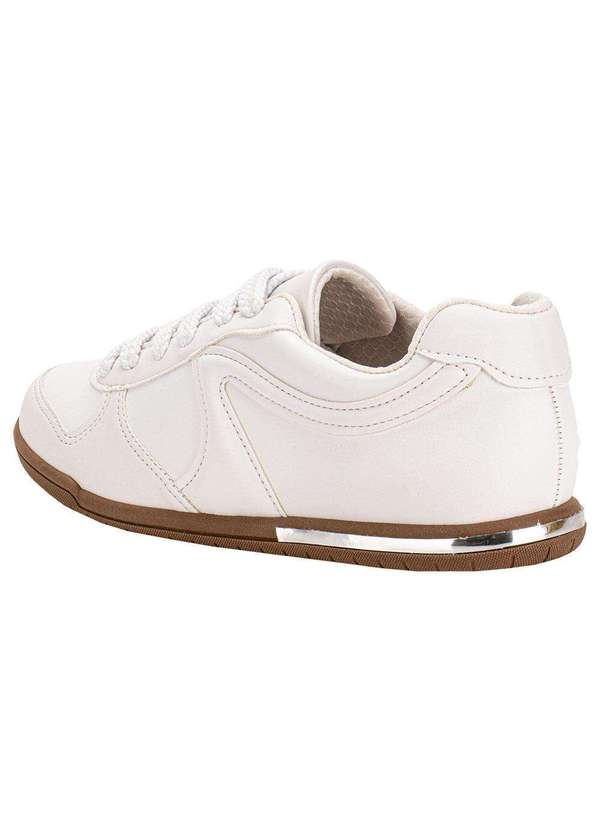 Beira Rio - Tênis Feminino Casual Beira Rio 4326101 - Branco 3