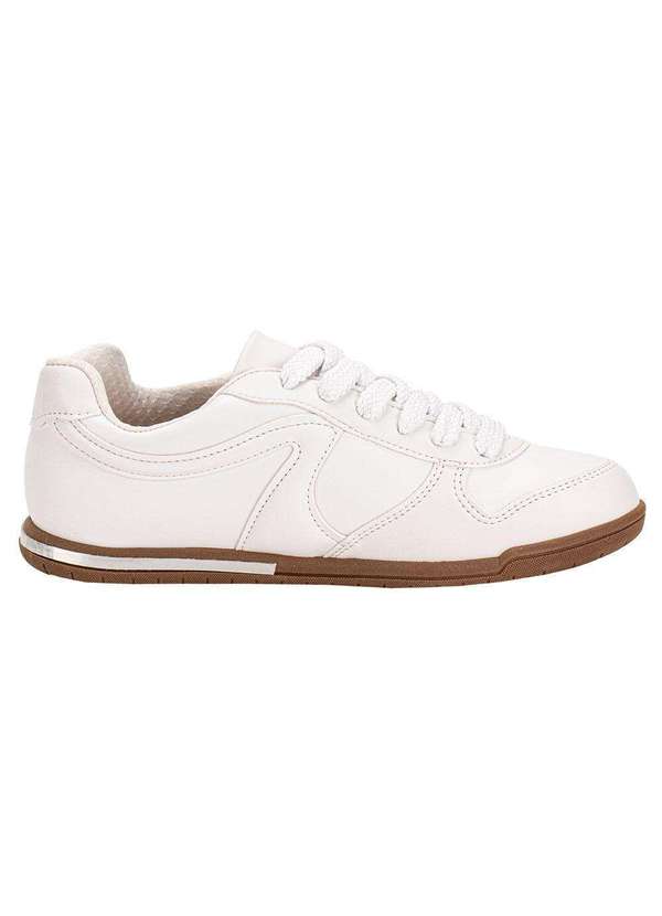 Beira Rio - Tênis Feminino Casual Beira Rio 4326101 - Branco 5