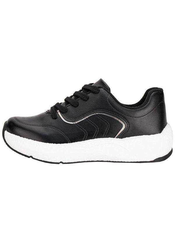 Beira Rio - Tênis Feminino Casual Beira Rio 4327101 Preto 2