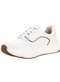 Beira Rio - Tênis Feminino Casual Beira Rio 4327101 Branco/Dourado - variação: Branco/Dourado