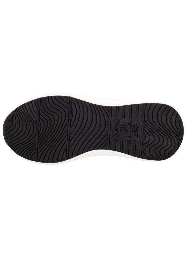 Beira Rio - Tênis Feminino Casual Beira Rio 4327102 - Preto/Cinza 4