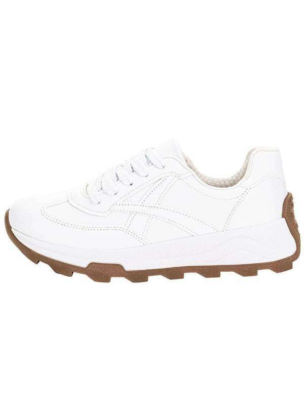 Beira Rio - Tênis Feminino Casual Beira Rio 4328104 Branco 2
