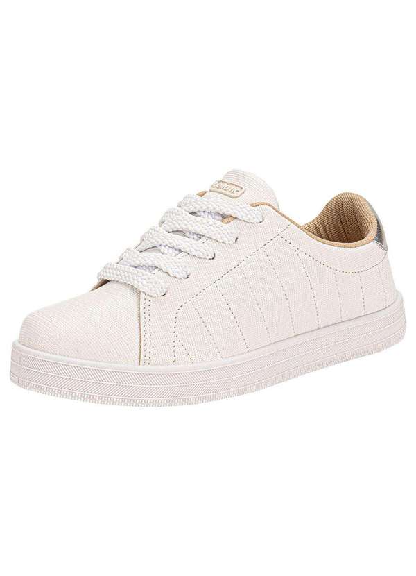 Beira Rio - Tênis Feminino Casual Beira Rio 4329102 - Branco 1