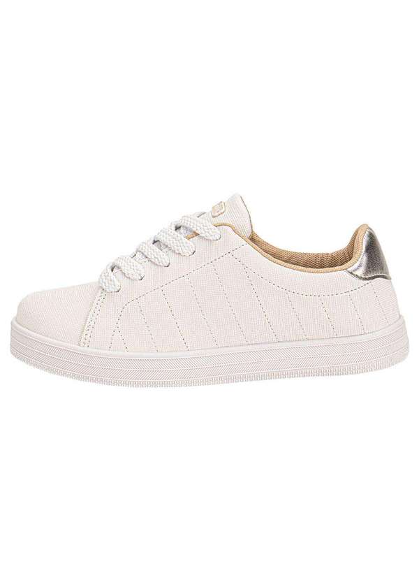 Beira Rio - Tênis Feminino Casual Beira Rio 4329102 - Branco 2