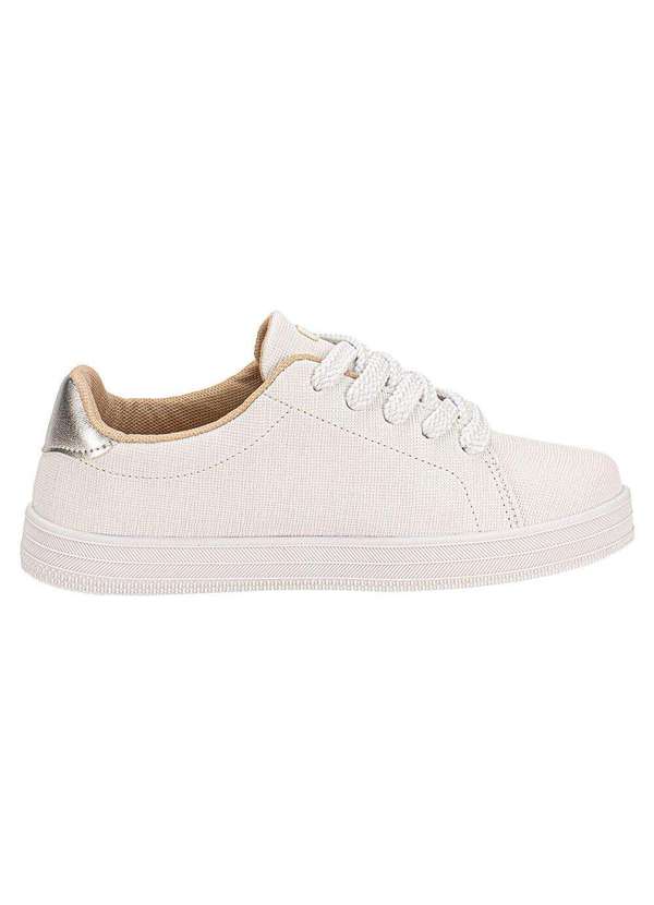 Beira Rio - Tênis Feminino Casual Beira Rio 4329102 - Branco 5
