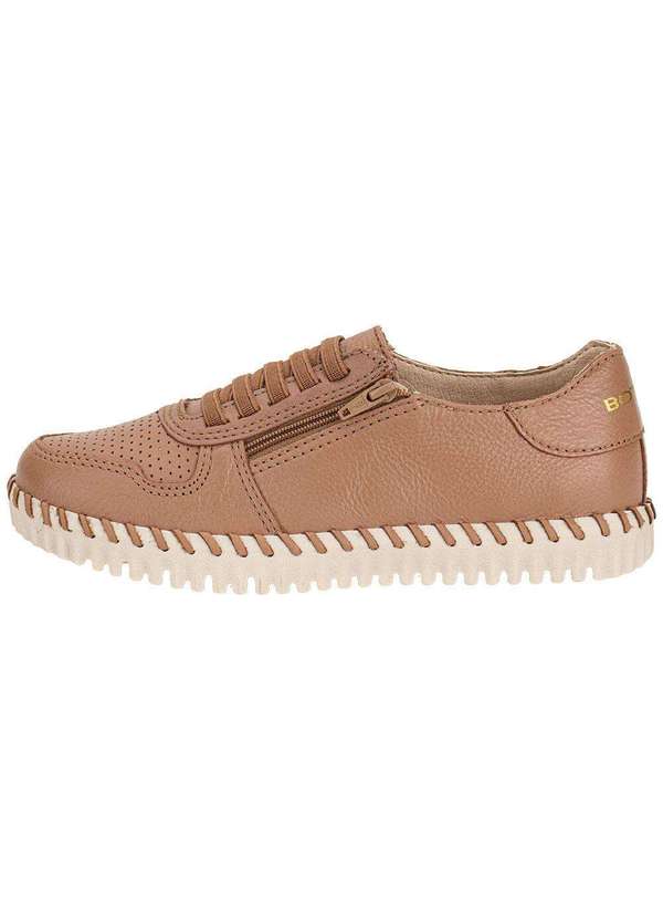Bottero - Tênis Feminino Casual Botisly Xxv Bottero 370402 Camel 2