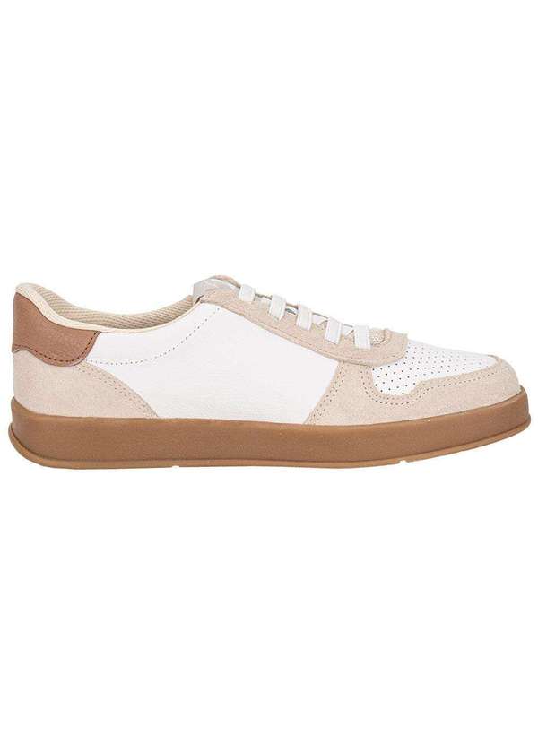 Bottero - Tênis Feminino Casual Botsmash Bottero 364902 Branco/Bege 5