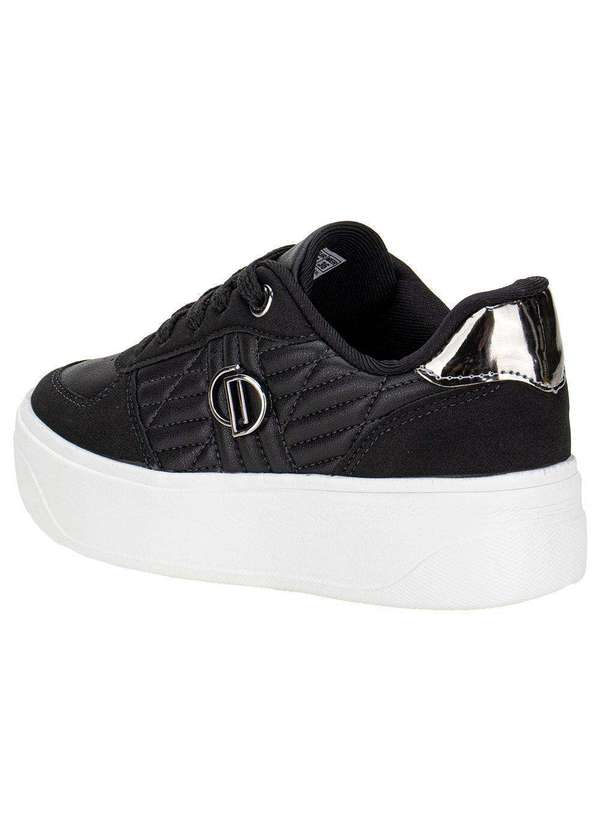 Dakota - Tênis Feminino Casual Dakota D0982 - Preto/Branco 3