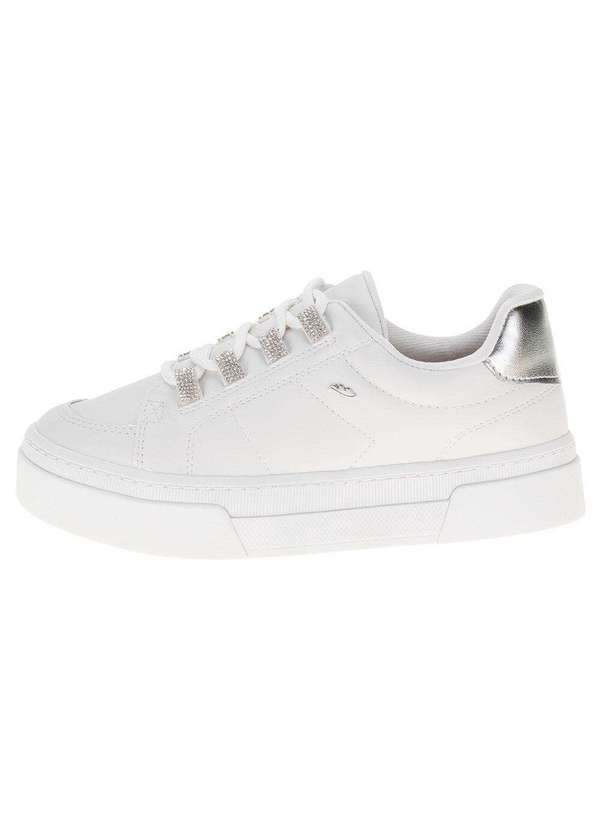 Dakota - Tênis Feminino Casual Dakota G9304 - Branco/Cinza 2