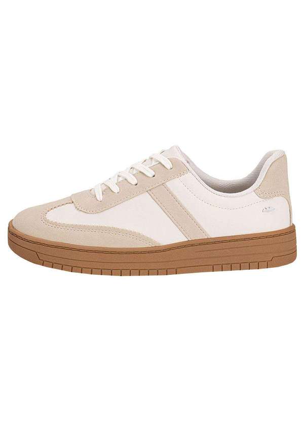 Dakota - Tênis Feminino Casual Dakota G9953 - Branco/Bege 2