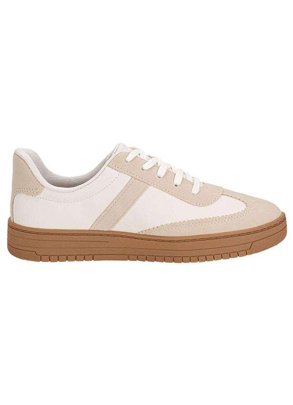 Dakota - Tênis Feminino Casual Dakota G9953 - Branco/Bege 5