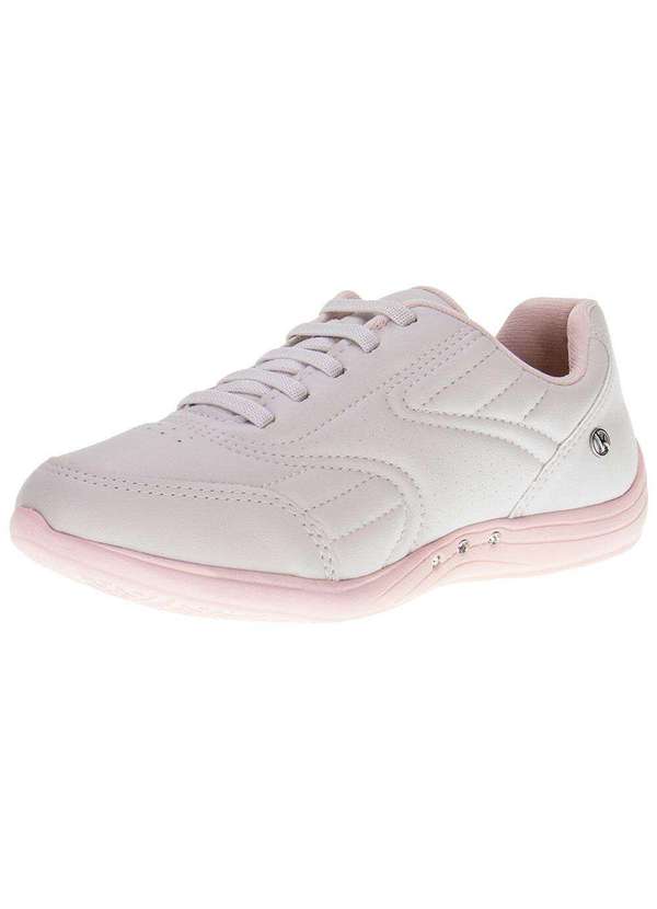 Kolosh - Tênis Feminino Casual Kolosh - C3464 - Branco/Rosa