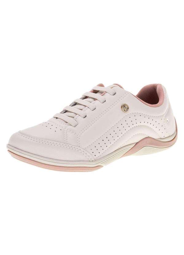 Kolosh - Tênis Feminino Casual Kolosh C3663 - Bege/Rosa