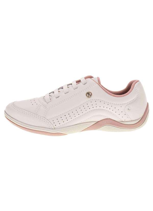 Kolosh - Tênis Feminino Casual Kolosh C3663 - Bege/Rosa 2