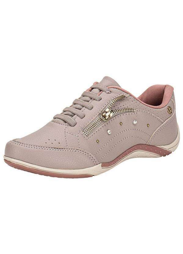Kolosh - Tênis Feminino Casual Kolosh C3677 - Cinza/Rosa