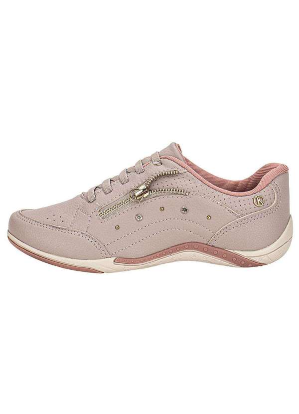 Kolosh - Tênis Feminino Casual Kolosh C3677 - Cinza/Rosa 2