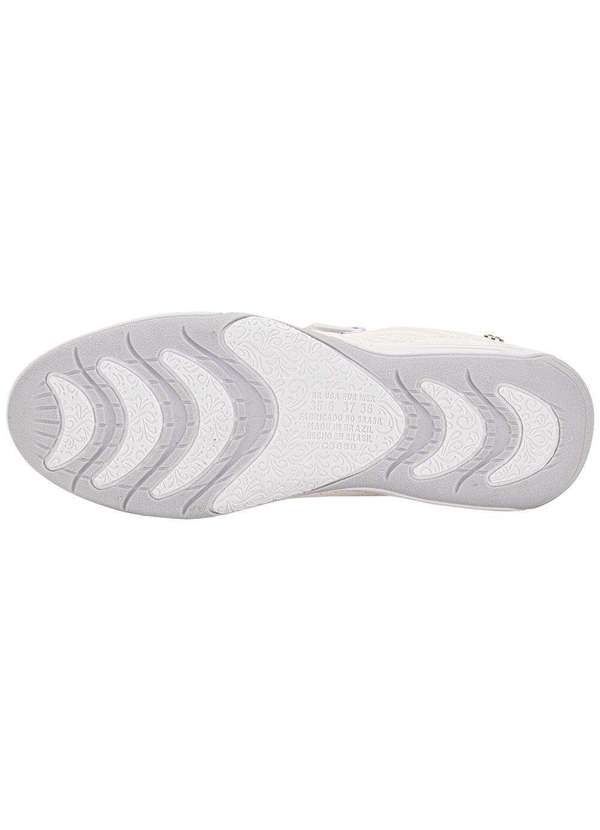 Kolosh - Tênis Feminino Casual Kolosh C3696 Branco/Cinza 4