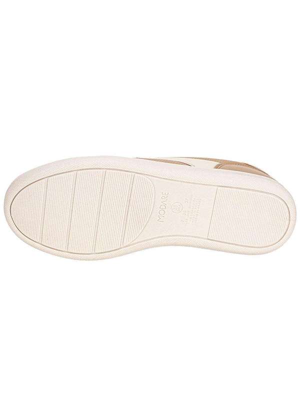 Modare - Tênis Feminino Casual Modare 7363137 Bege 4