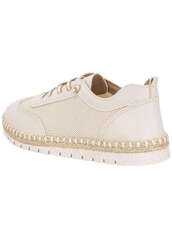 Modare - Tênis Feminino Casual  Modare 7390312 - Marfim 3