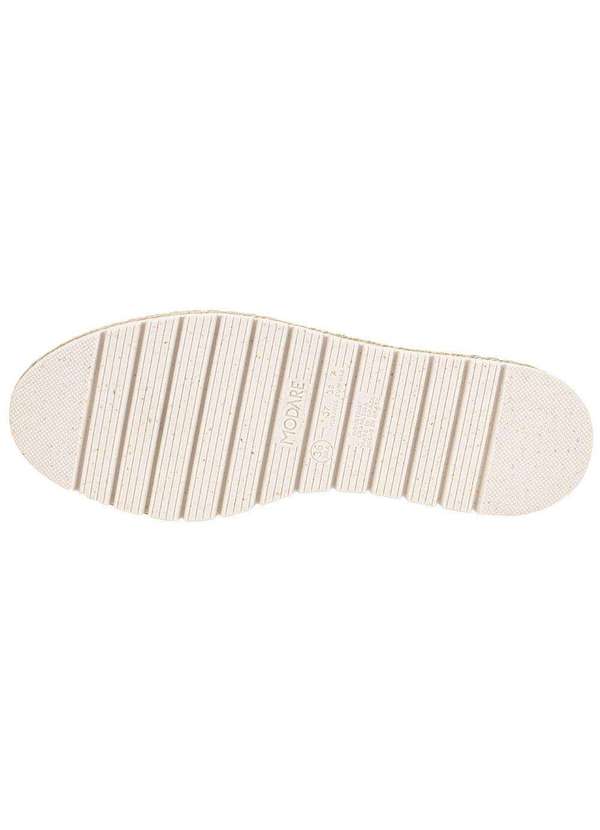 Modare - Tênis Feminino Casual  Modare 7390312 - Marfim 4