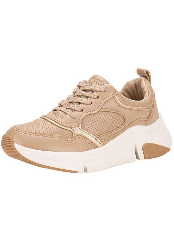 Modare - Tênis Feminino Casual Modare 7401103 Bege 1