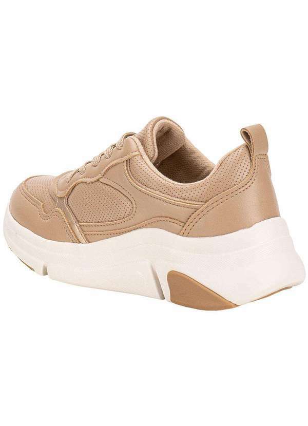 Modare - Tênis Feminino Casual Modare 7401103 Bege 3