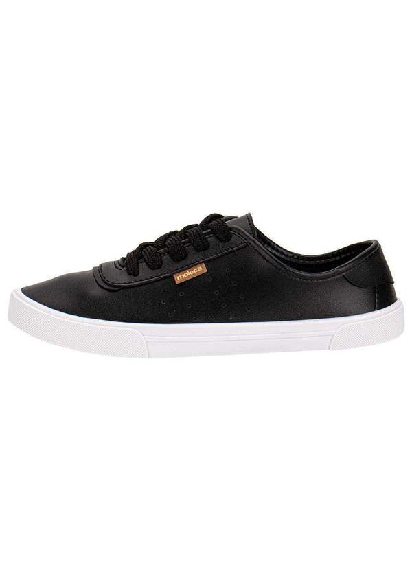 Moleca - Tênis Feminino Casual Moleca 5296584 - Preto 2