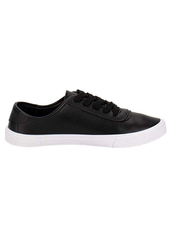 Moleca - Tênis Feminino Casual Moleca 5296584 - Preto 5