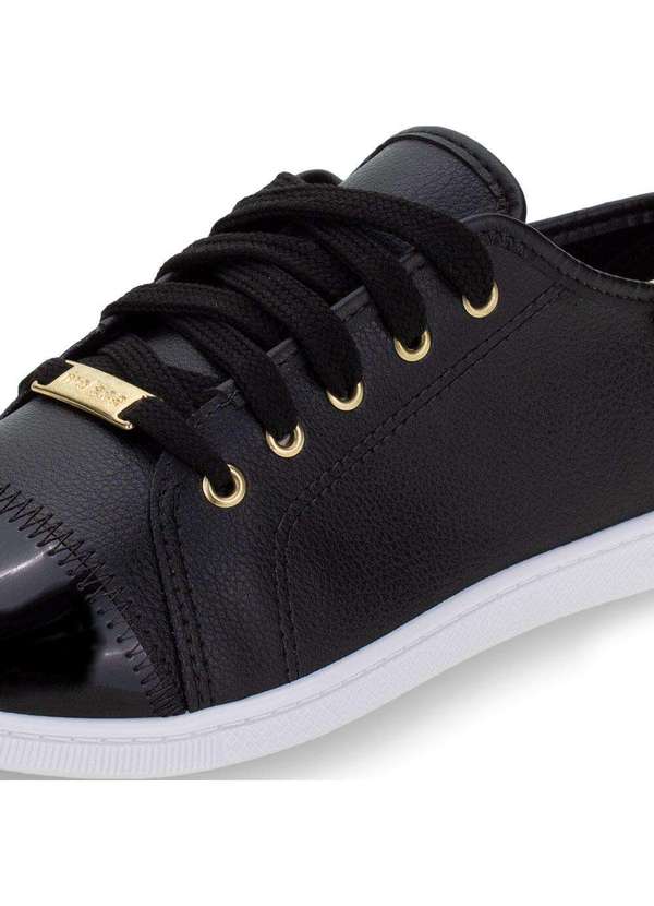 Moleca - Tênis Feminino Casual Moleca - 5605412 - Preto 5