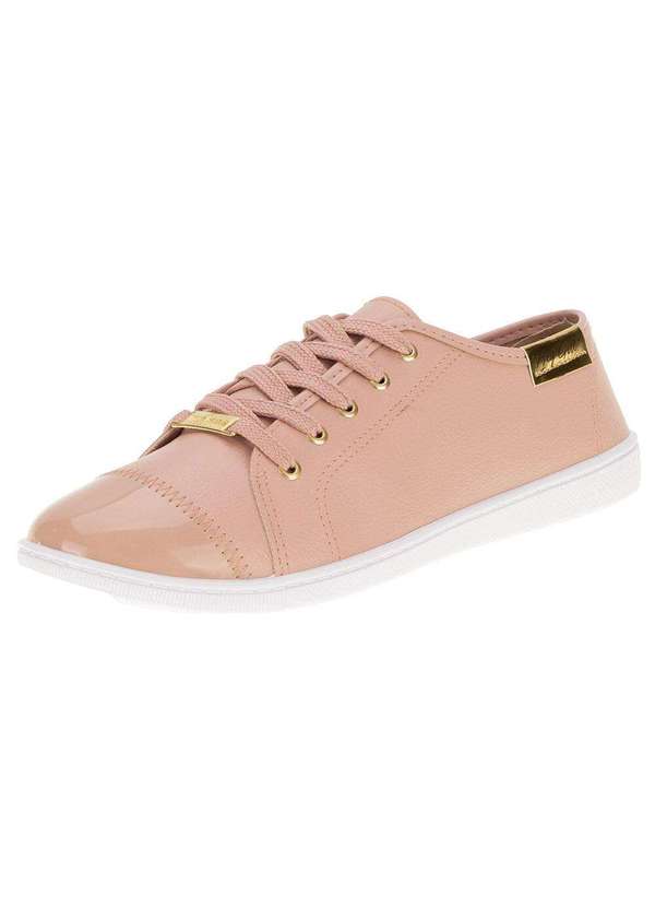 Moleca - Tênis Feminino Casual Moleca - 5605412 - Rosa 1