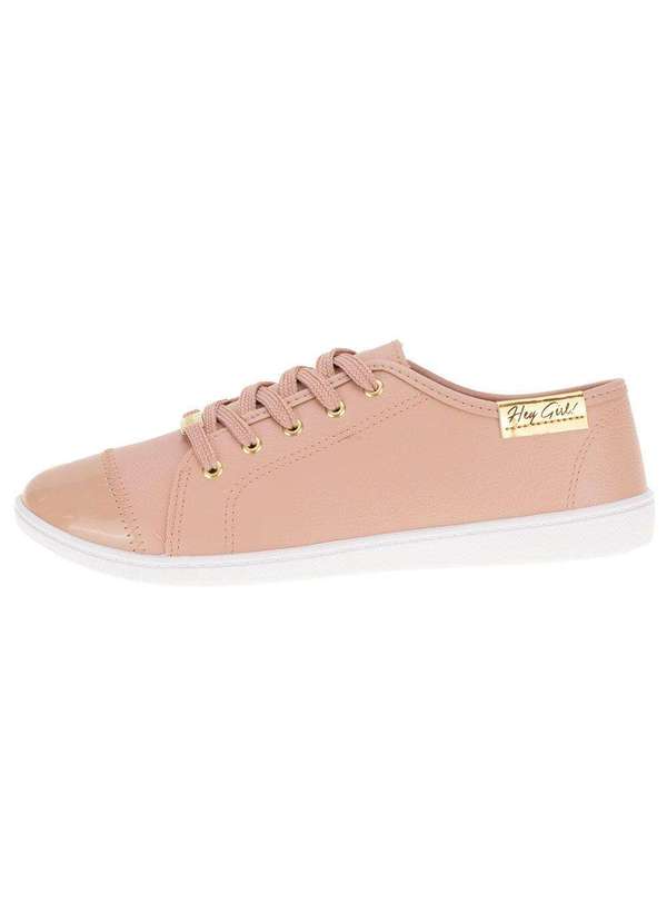 Moleca - Tênis Feminino Casual Moleca - 5605412 - Rosa 2