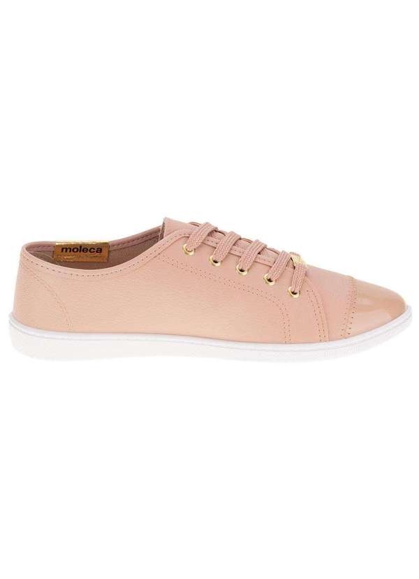 Moleca - Tênis Feminino Casual Moleca - 5605412 - Rosa 5