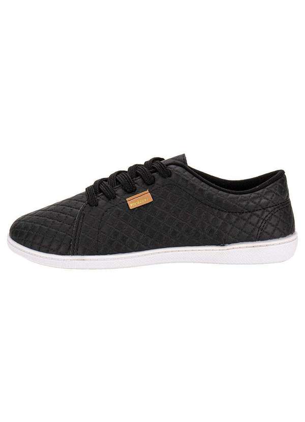 Moleca - Tênis Feminino Casual Moleca 5605463 - Preto 2