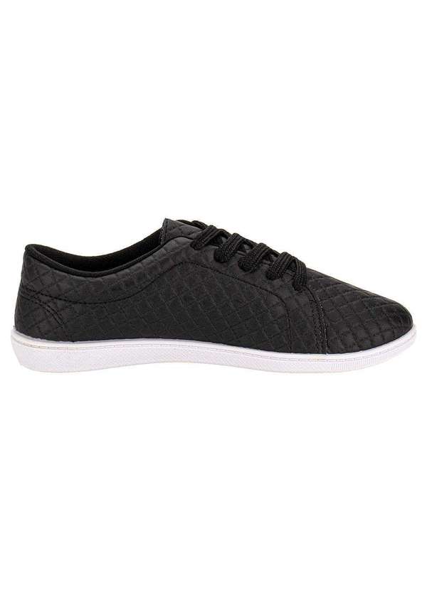 Moleca - Tênis Feminino Casual Moleca 5605463 - Preto 5