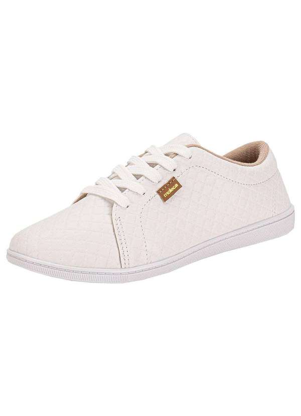 Moleca - Tênis Feminino Casual Moleca 5605463 - Branco