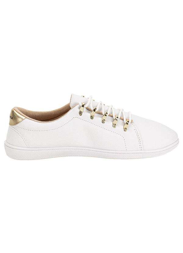 Moleca - Tênis Feminino Casual Moleca 5605467 - Branco 5