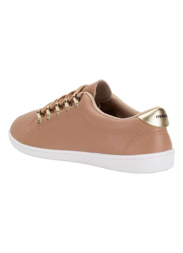 Moleca - Tênis Feminino Casual Moleca 5605467 - Salmão 3