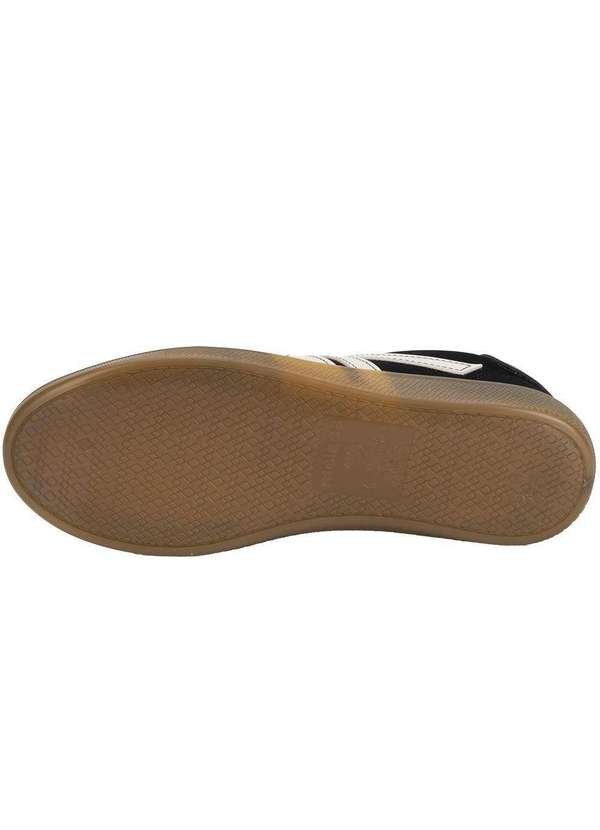 Moleca - Tênis Feminino Casual Moleca 5605472 - Preto/Bege 5