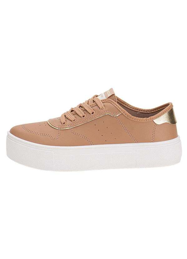Moleca - Tênis Feminino Casual Moleca 5658539 - Salmão 2