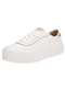 Moleca - Tênis Feminino Casual Moleca 5658539 - Marfim - variação: - Branco/Dourado