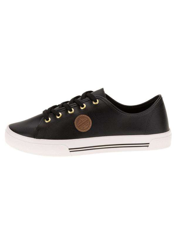 Moleca - Tênis Feminino Casual Moleca - 5667302 - Preto 2
