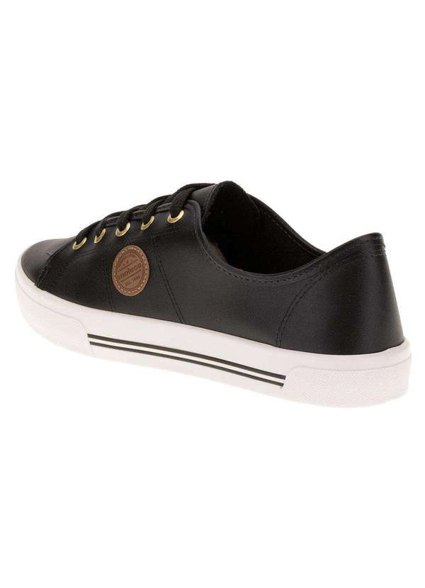 Moleca - Tênis Feminino Casual Moleca - 5667302 - Preto 3