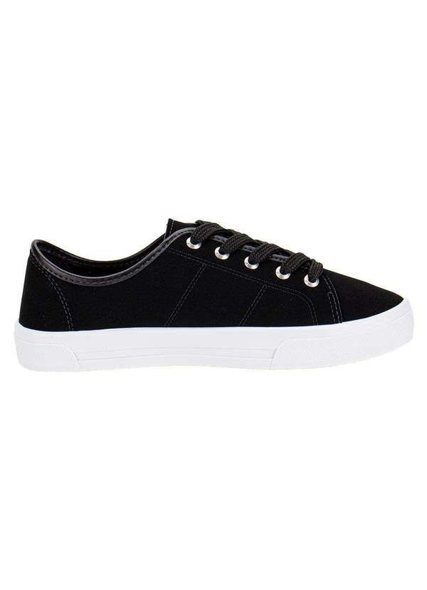 Moleca - Tênis Feminino Casual Moleca 5667302 - Preto/Nobuck 5