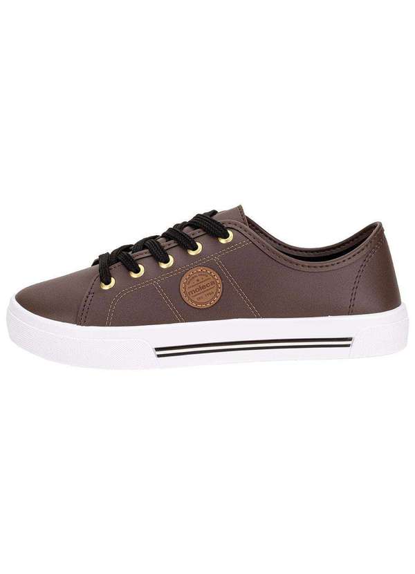 Moleca - Tênis Feminino Casual Moleca - 5667302 Chocolate 2
