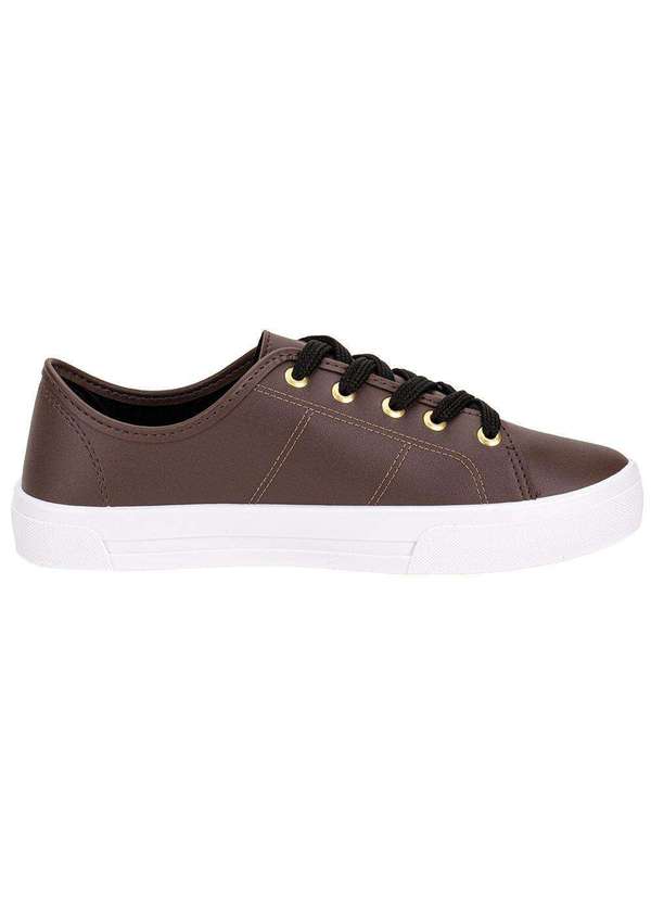 Moleca - Tênis Feminino Casual Moleca - 5667302 Chocolate 5