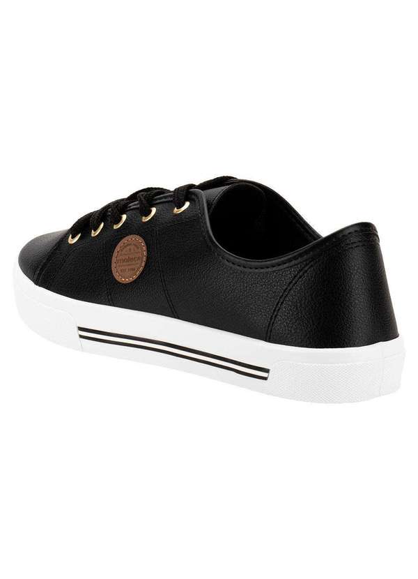Moleca - Tênis Feminino Casual Moleca - 5667302 Preto 01 3